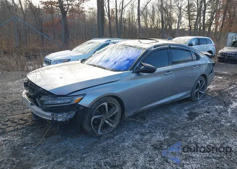 2021 Honda Accord Sport 2.0T from USA, damaged, VIN 1HGCV2F30MA000805